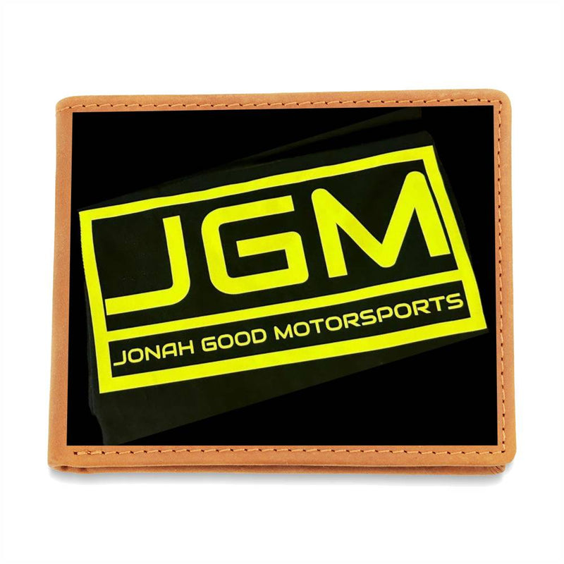 Graphic Leather Wallet