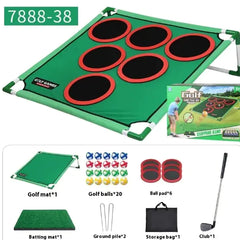 Premium Velcro Chipping Game - Double the Features of Standard Sets