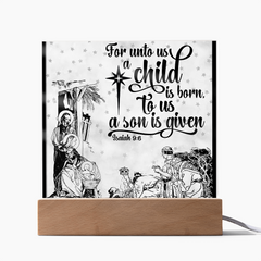 Create a Unique Ueepsake with our One of a Kind Acrylic Plaque