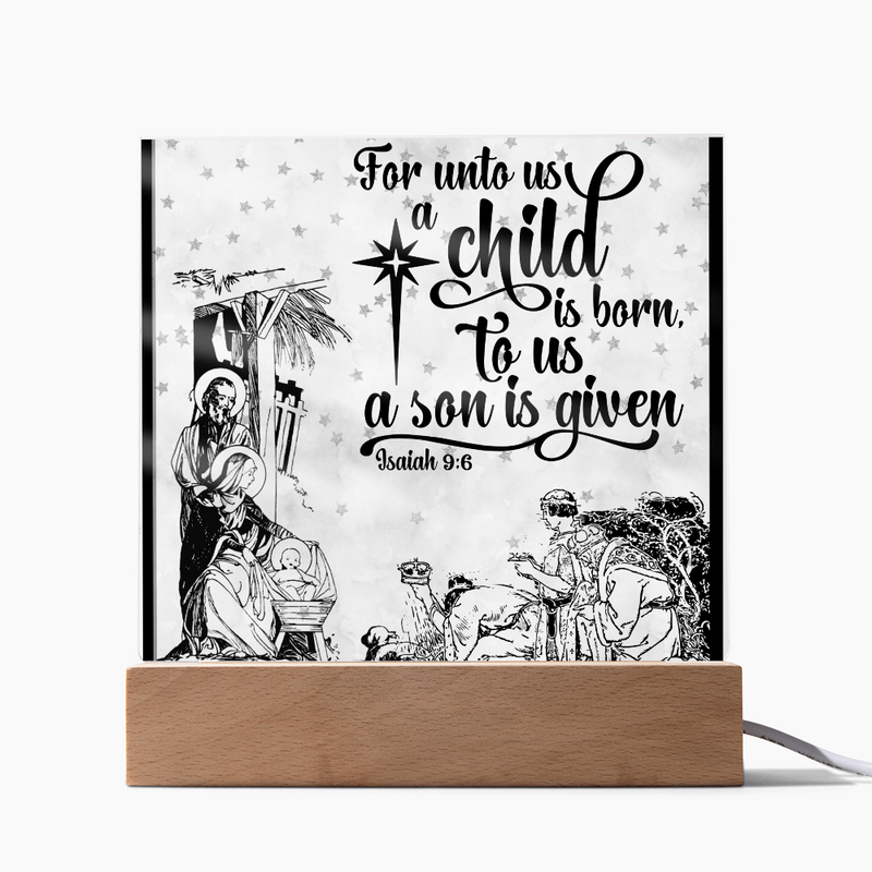 Create a Unique Ueepsake with our One of a Kind Acrylic Plaque