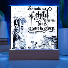 Create a Unique Ueepsake with our One of a Kind Acrylic Plaque