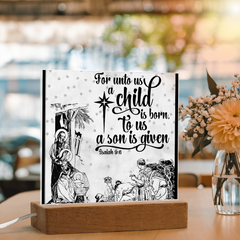 Create a Unique Ueepsake with our One of a Kind Acrylic Plaque