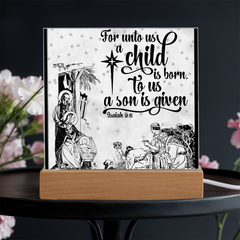 Create a Unique Ueepsake with our One of a Kind Acrylic Plaque