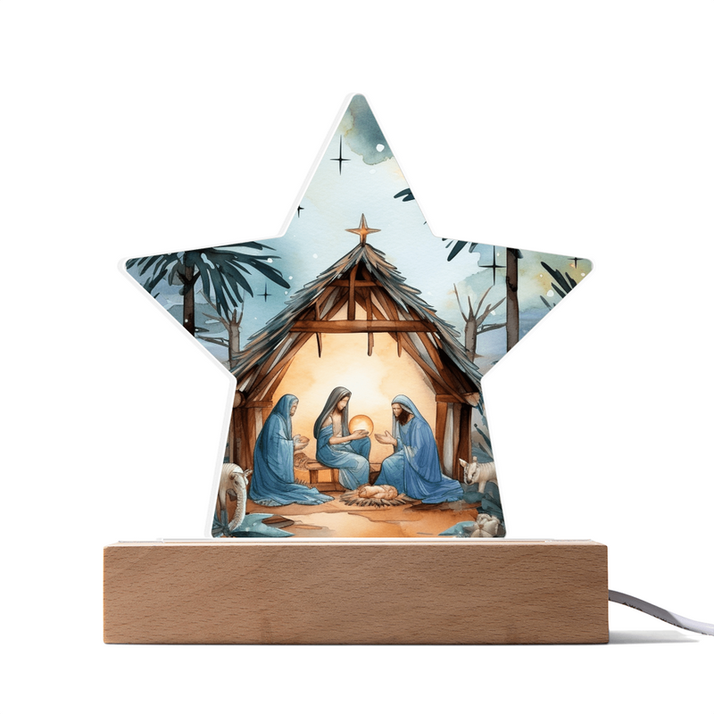 A Unique Keepsake With Our One Of A Kind Printed Star Acrylic Plaque
