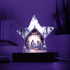 A Unique Keepsake With Our One Of A Kind Printed Star Acrylic Plaque