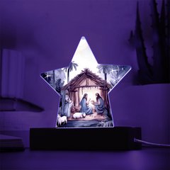 A Unique Keepsake With Our One Of A Kind Printed Star Acrylic Plaque