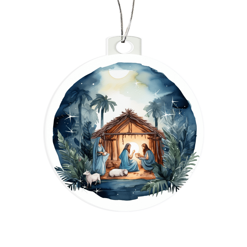 Create a unique keepsake with our One of a Kind Acrylic Bulb Ornament.