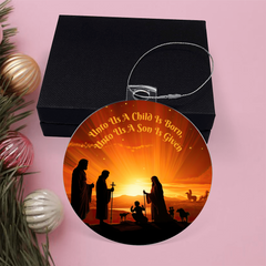 A Unique Christmas Keepsake With Our One of a Kind Acrylic Bulb Ornament