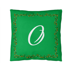 'O' for L'O'VE Christmas Pillow