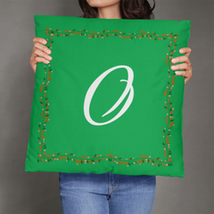 'O' for L'O'VE Christmas Pillow