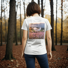 Be strong and take heart, all you who hope in the Lord. T-Shirt With a Powerful Message