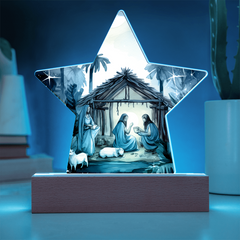 A Unique Keepsake With Our One Of A Kind Printed Star Acrylic Plaque