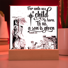 Create a Unique Ueepsake with our One of a Kind Acrylic Plaque