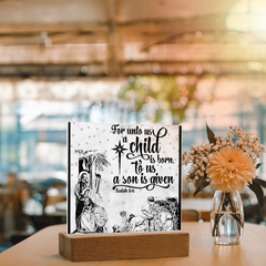 Create a Unique Ueepsake with our One of a Kind Acrylic Plaque