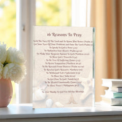 16 Reasons To Pray - Display Block