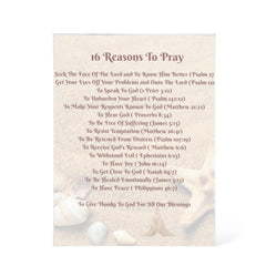 16 Reasons To Pray - Display Block