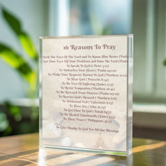 16 Reasons To Pray - Display Block