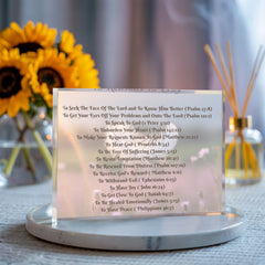 To Seek The Face Of The Lord and To Know Him Better (Psalm 278) To Get Your Eyes Off Your Problems and Onto The Lord (Psalm 1211) To Speak To God (1 Peter 312) To Unburden Your Heart ( Psalm 14212 (2)