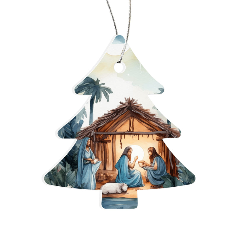 Create A Unique Keepsake With Our One Of A Kind Acrylic Tree Ornament